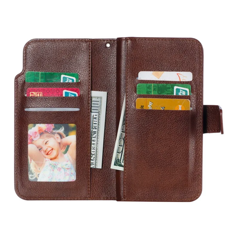 Роскошный кошелек с несколькими отделениями для кредитных карт чехол из