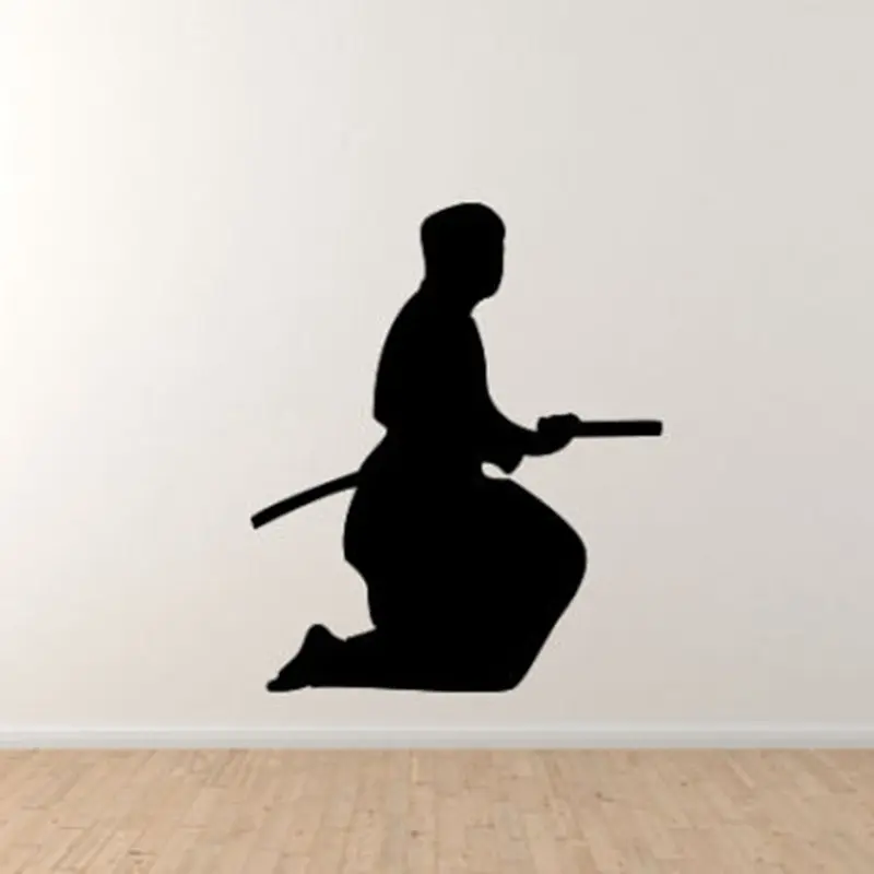 Kendo наклейка самурайская японский ниндзя плакат виниловые художественные