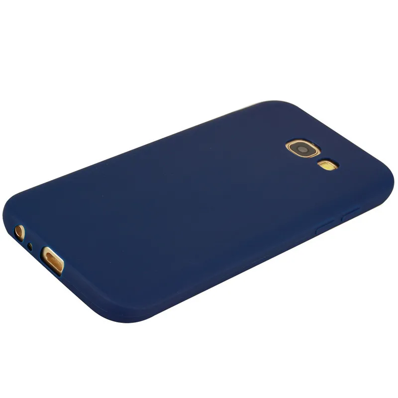 Мягкий силиконовый чехол для samsung Galaxy A5 чехол для Fundas samsung A3 A7 роскошный карамельный цвет чехол для телефона s