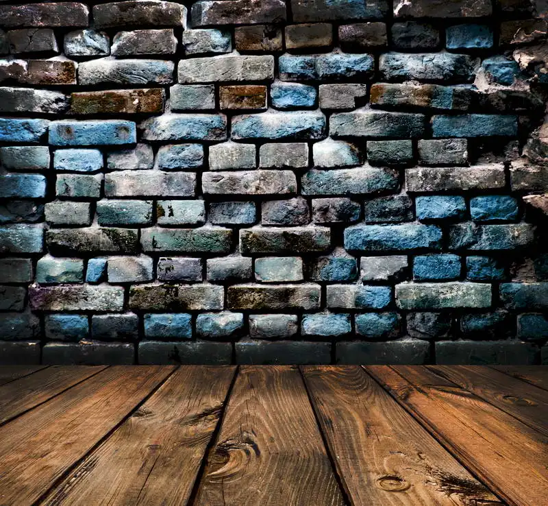 

Seamless thin Vinyl Photography background Computed Printed Brick walls and Wooden floors Backdrops for Photo studio F-1418