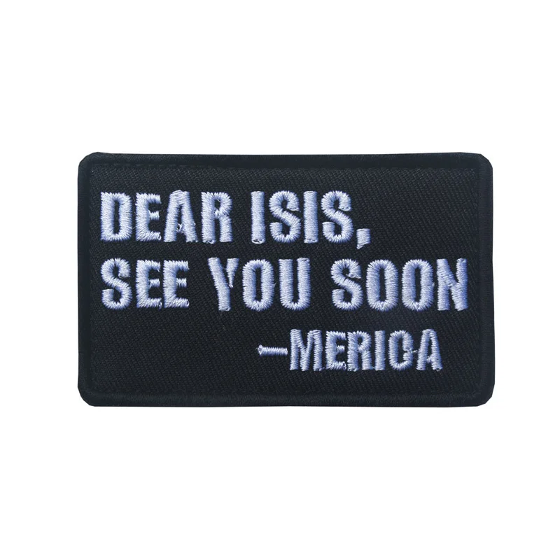 Уважаемый исиш смотрите как скоро MERICA тактический боевой патч армии США военный