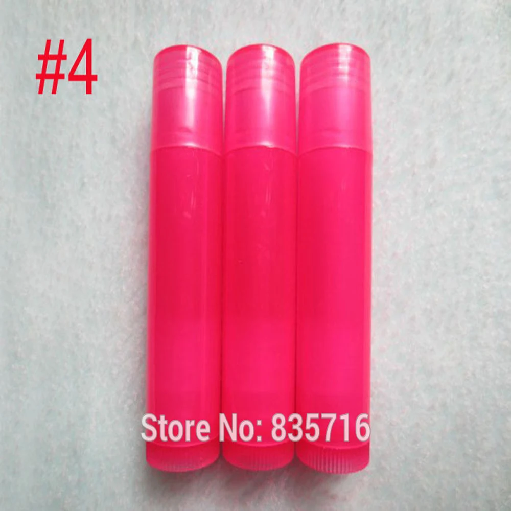 

20pcs/lot 5ML empty lipstick tube,DIY rose red plastic lip tube, cosmetic sample points bottling RB31