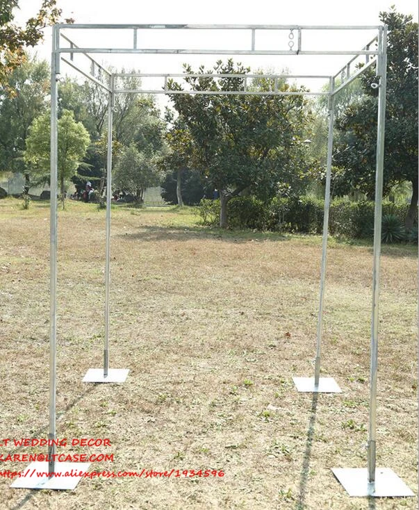 Регулируемая 3*3*3 м квадратная двойная трубчатая перекладина свадебной оправы