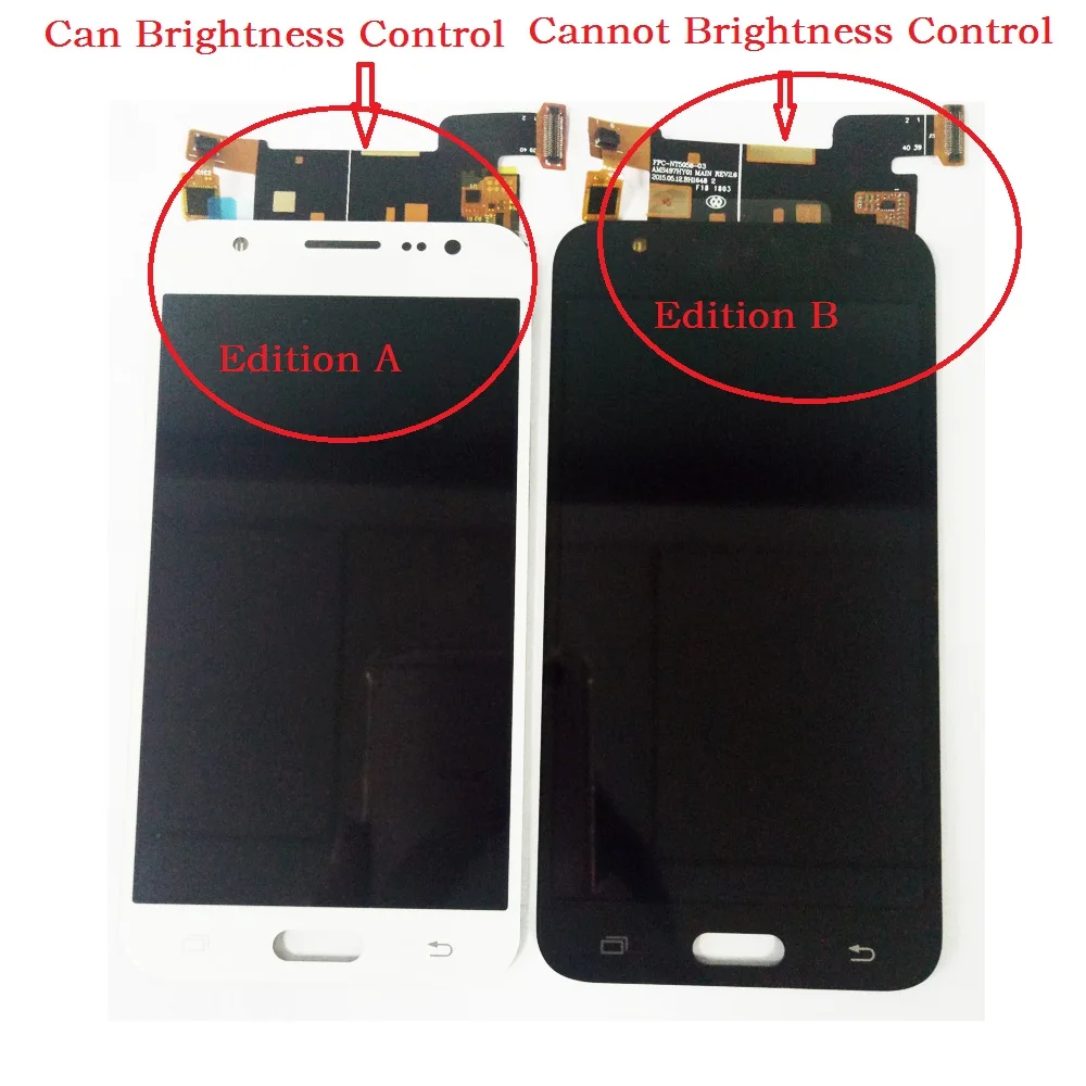 ЖК-дисплей с сенсорным сенсором для Samsung Galaxy J5 2015 J500 J500F J500FN дигитайзер со стеклом