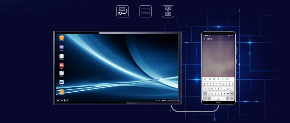 Honor Note 10 Kirin 970, Восьмиядерный игровой смартфон, 6,95 дюймов, 5000 мАч, аккумулятор, Android 8,1, отпечаток пальца, ID, NFC