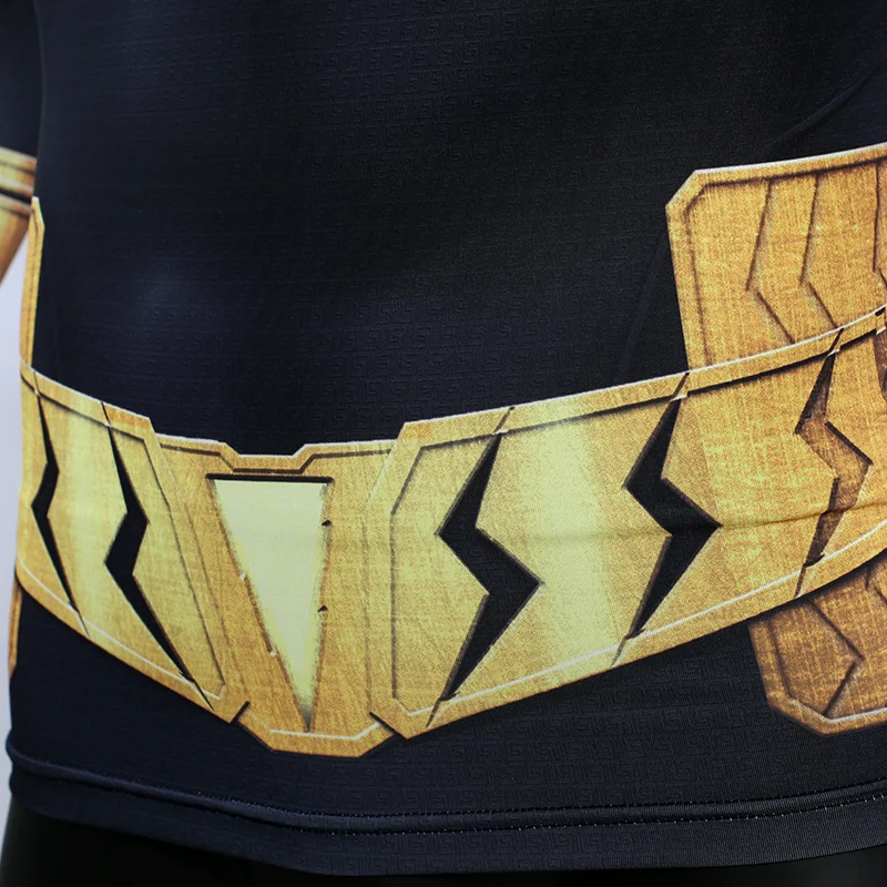 Black Adam новая 3D компрессионная футболка футболки с принтом обтягивающая мужская кофта Косплей быстросохнущая одежда для тренажерных залов футболки