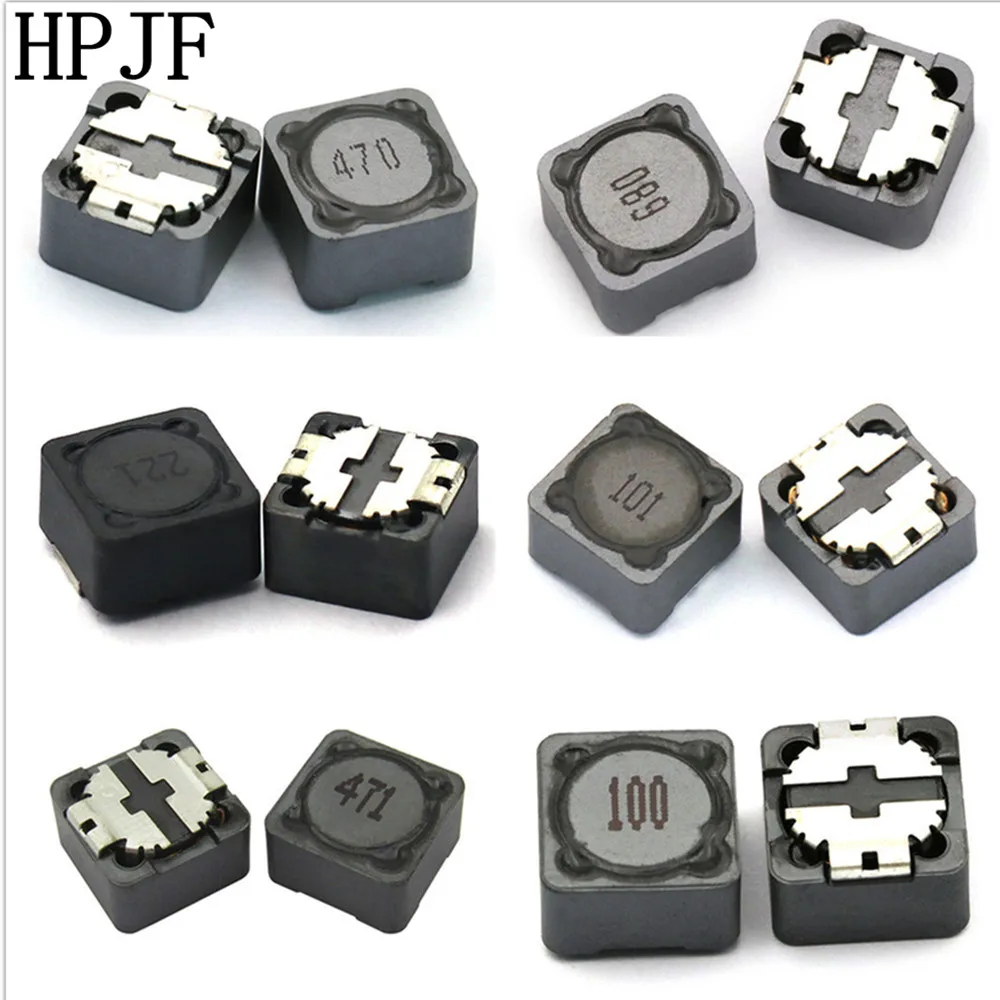 10 шт./лот Экранированный индуктор SMD силовые индуктивности 12*12*7 мм 3,3/4,7/6,8/10/15/22/33/47/56/68/100/150/220/330/470/560/680 мкГн CDRH127 on.