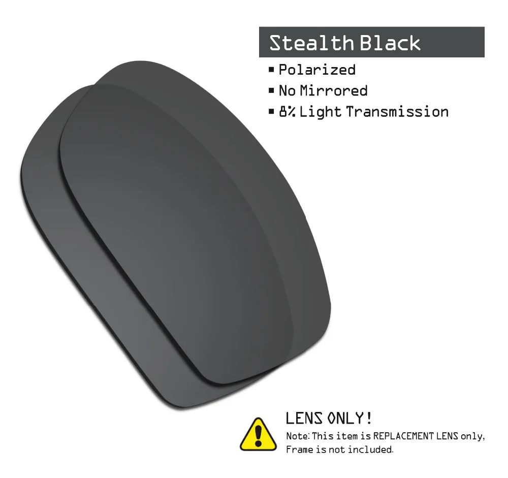 SmartVLT 2 Pairs Polarized Sunglasses Replacement Lenses for Oakley Jawbone Stealth Black and Amber Brown | Аксессуары для одежды