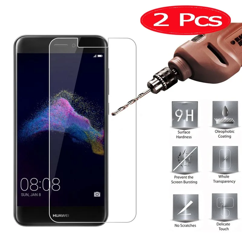 2 шт. hopelf закаленное Стекло для Huawei P9 Lite Стекло Экран протектор телефон Плёнки для Huawei P9 Lite закаленное Стекло