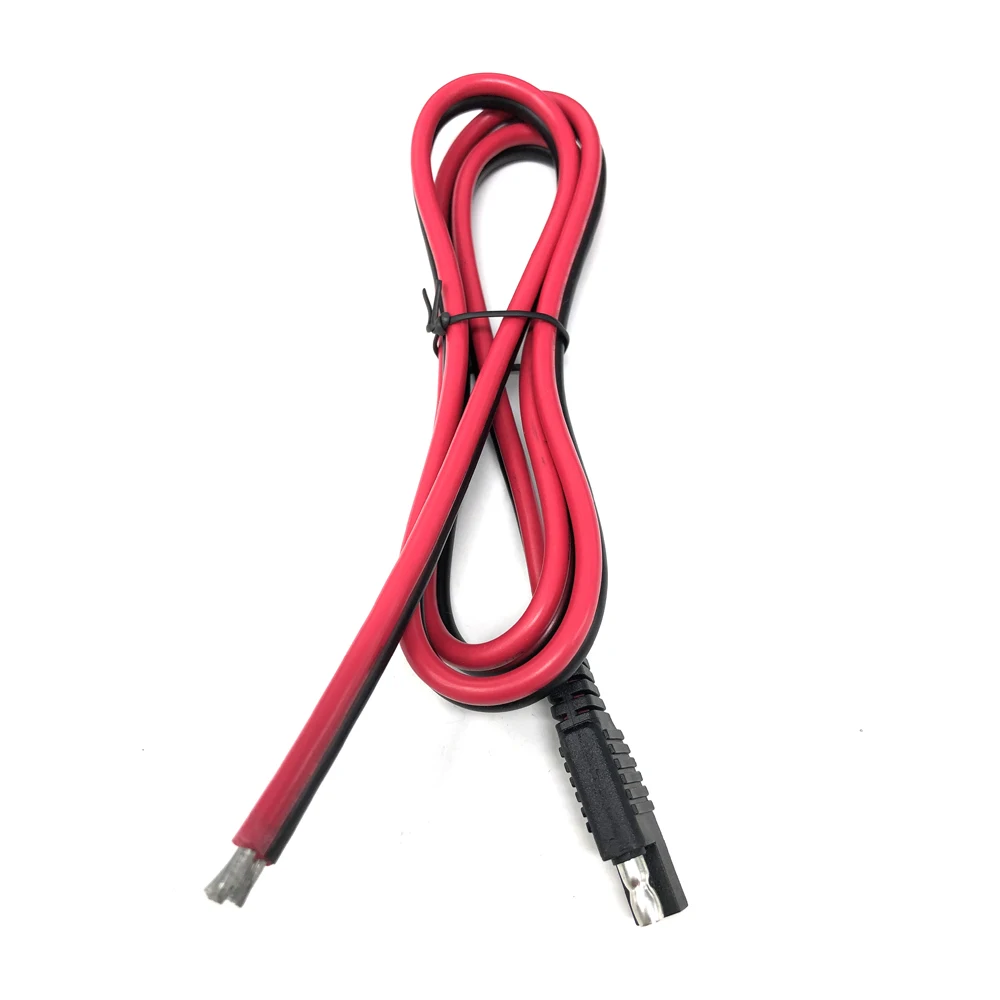 DIY 100 см 12AWG 30A вилка sae жгут удлинитель Соединительный кабель удлинительные линии