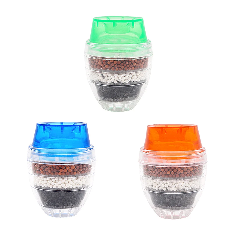 Домашний 5 слойный очиститель воды с активированным углем кухонный кран фильтр