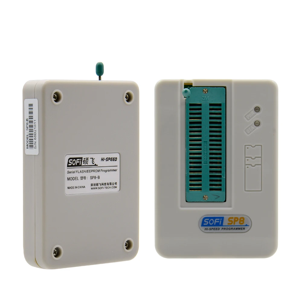 Лучший высокоскоростной программатор SOFI с usb и адаптером 4cs (93/24/25/BR90/ flash eeprom) более