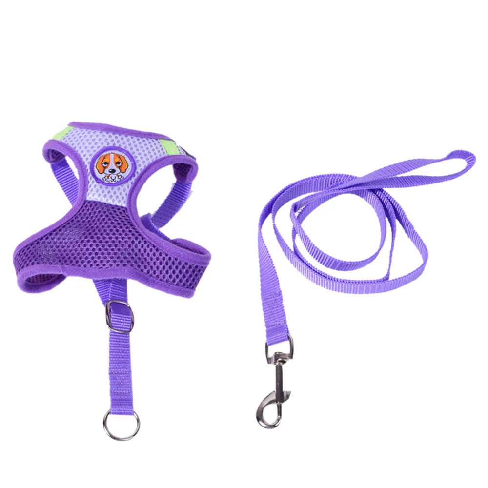 2018 Новая мода домашних животных щенок собака мягкая сетка для прогулок нагрудный