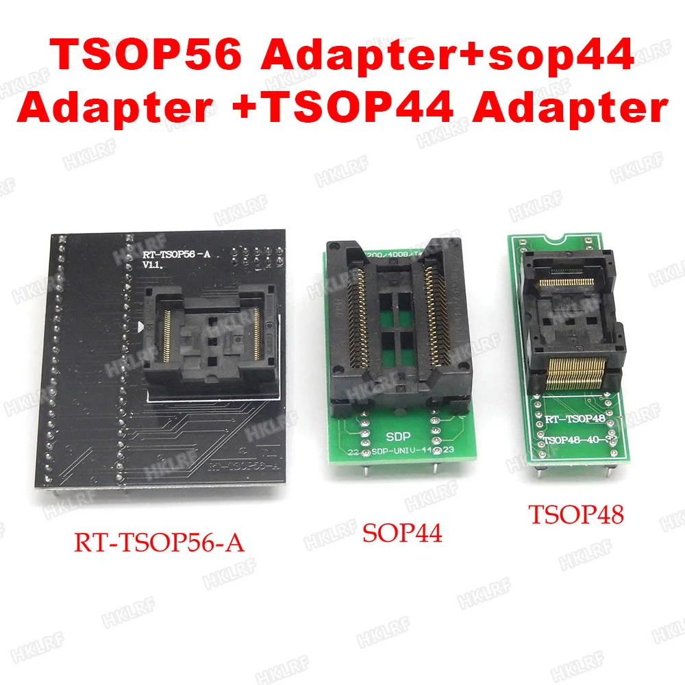 Адаптер TSOP56 высшего качества + SOP44 гнездо адаптера DIP44 TSOP48 DIP48 для RT809h emmc