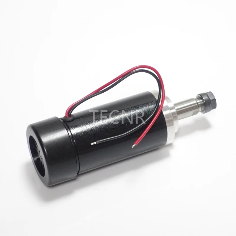 Двигатель постоянного тока 400 Вт шпиндель охлаждения диаметр 48 В 52 мм с ER11 для