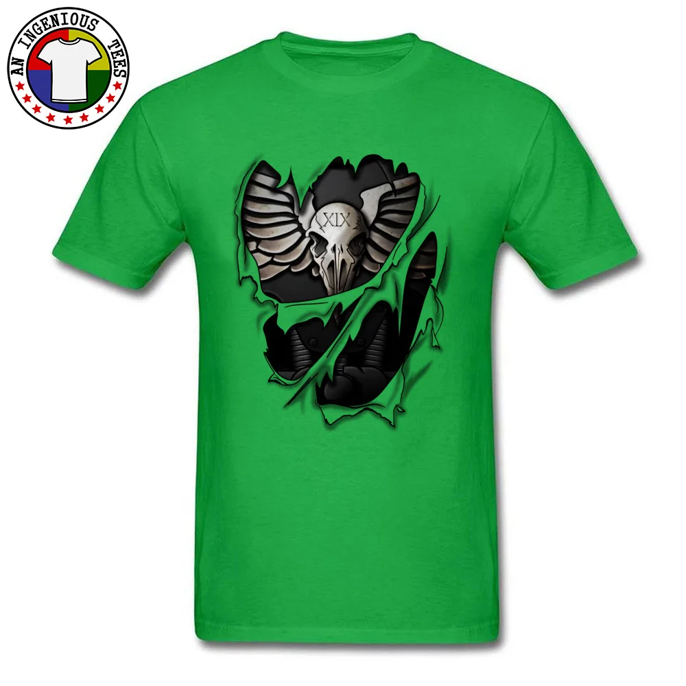 Подарочные футболки наказание Ворон Guard натуральный хлопок Для Мужчин's Топы И