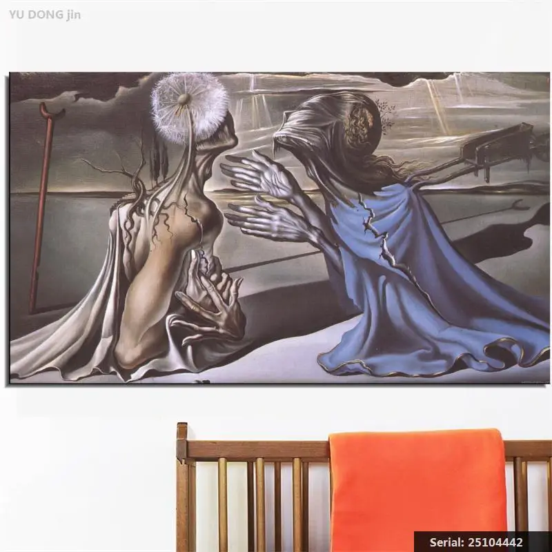 Yu Dong jin Jos Coufreur Salvador Dali натюрморт абстрактная живопись маслом Рисование Искусство