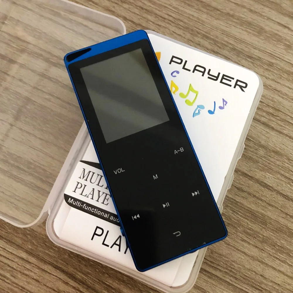 Модный музыкальный плеер с Bluetooth 16 Гб MP3 плеер тонкий сенсорный ключ HD студенческий mp3 плеер без потерь 32 ГБ Мини рекордер подарки