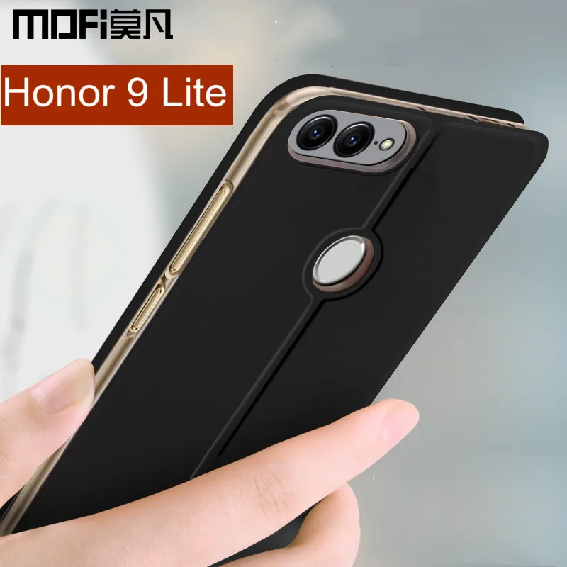 Huawei honor 9 Lite чехол для lite флип кожаный Силиконовый противоударный coque MOFi Оригинал