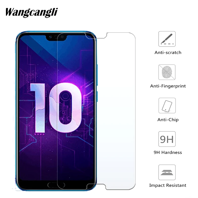 Защита экрана для Huawei honor 10 закаленное стекло 9 8 p9 p8 mate10 lite Стекло 9H 2.5D Защитное