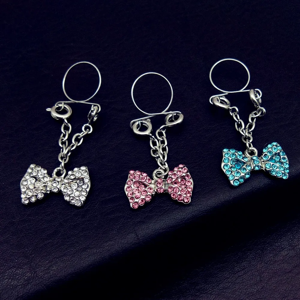 2 шт. сексуальное не проколотых клип на ниппель кольцо ювелирное изделие псевдо