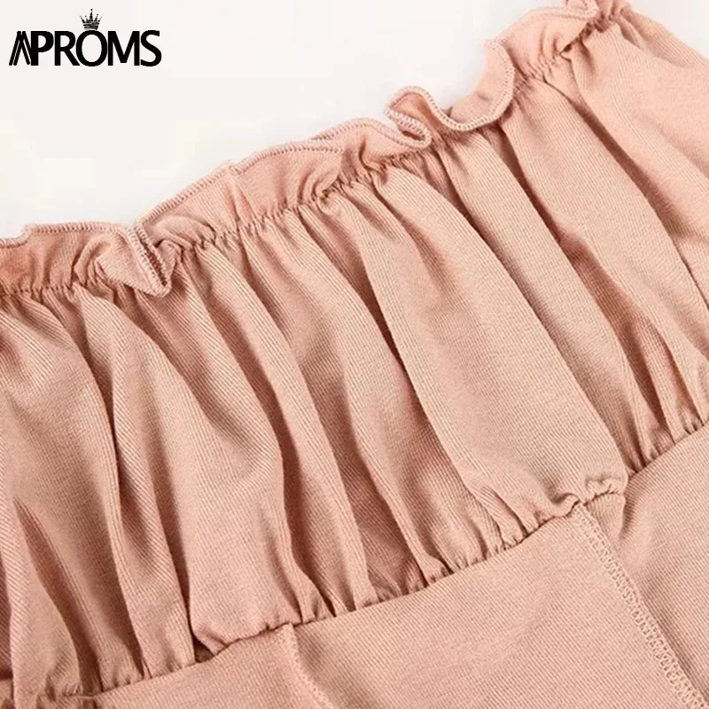 Элегантный плиссированный топ на бретелях с рюшами женская летняя хлопковая