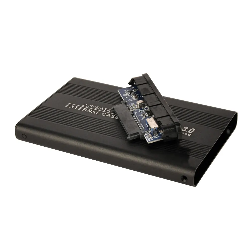 Алюминиевый сплав внешний HDD Caddy 2,5 дюймов SATA интерфейс USB 3,0 скорость 6 ГБ/сек. SSD чехол для жесткого диска