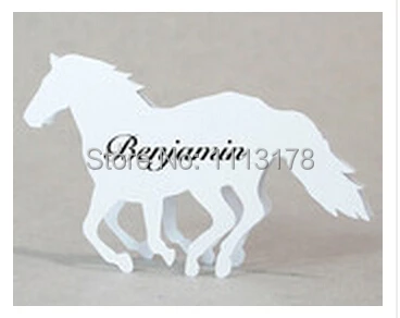 

Horse Place Cards - Wedding Place Cards, Place Cards, Zoo, Escort Cards,