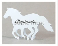 horse place cards wedding place cards place cards zoo escort cards