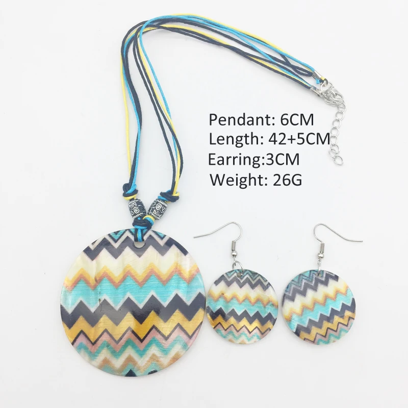 Комплект украшений для девочек пляжные ожерелья и подвески конфетные