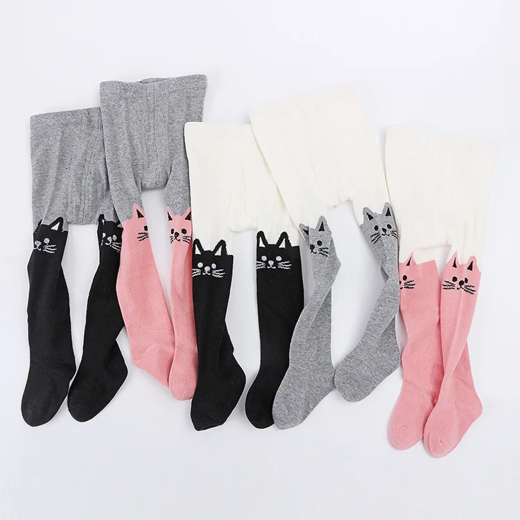 Колготки для маленьких девочек колготки новорожденных малышей сезон осень зима