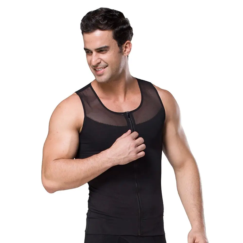 Мужской утягивающий формирователь для тела Формирователь живота жилет