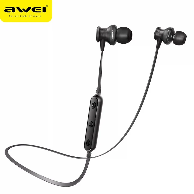Awei B980BL Bluetooth наушники беспроводные гарнитура с микрофоном Шумоподавление для