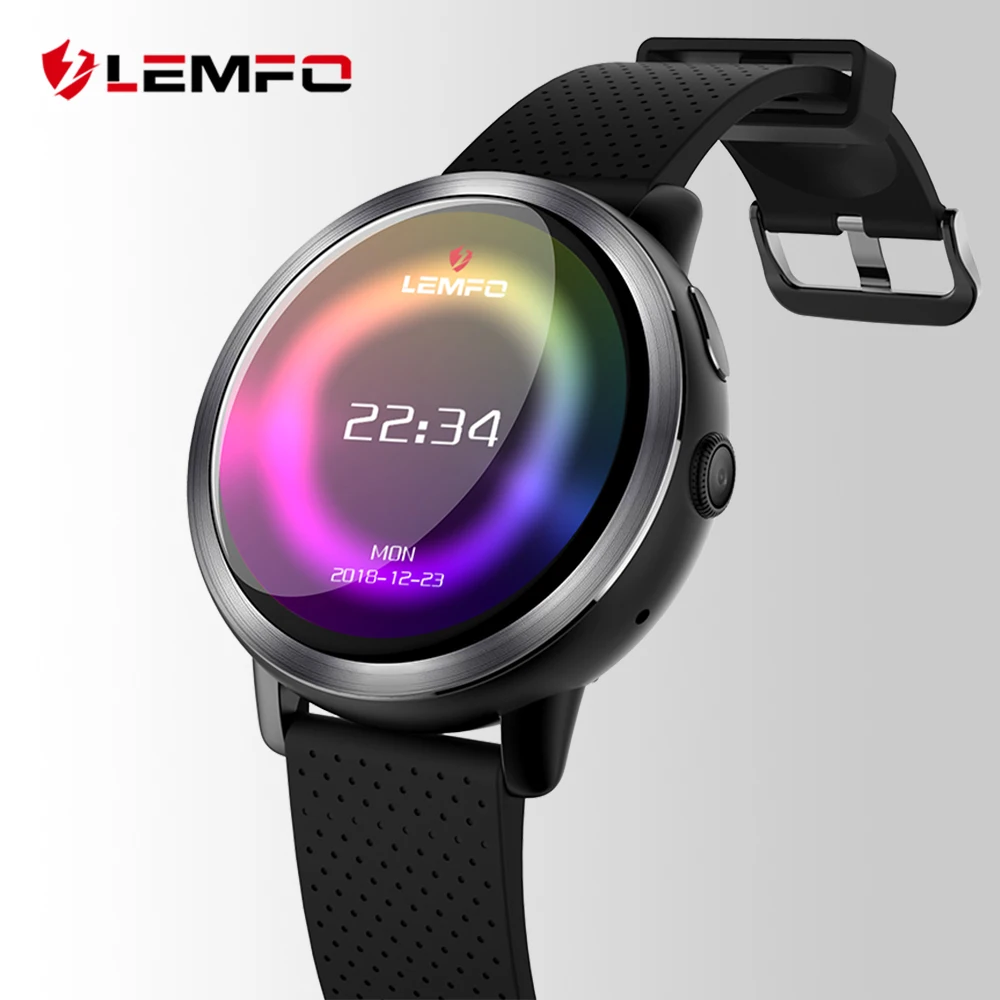 LEMFO LEM8 роскошные 4G Смарт часы для мужчин Android 7.1.1 3 ГБ + 32 IP67 Водонепроницаемый 1 39