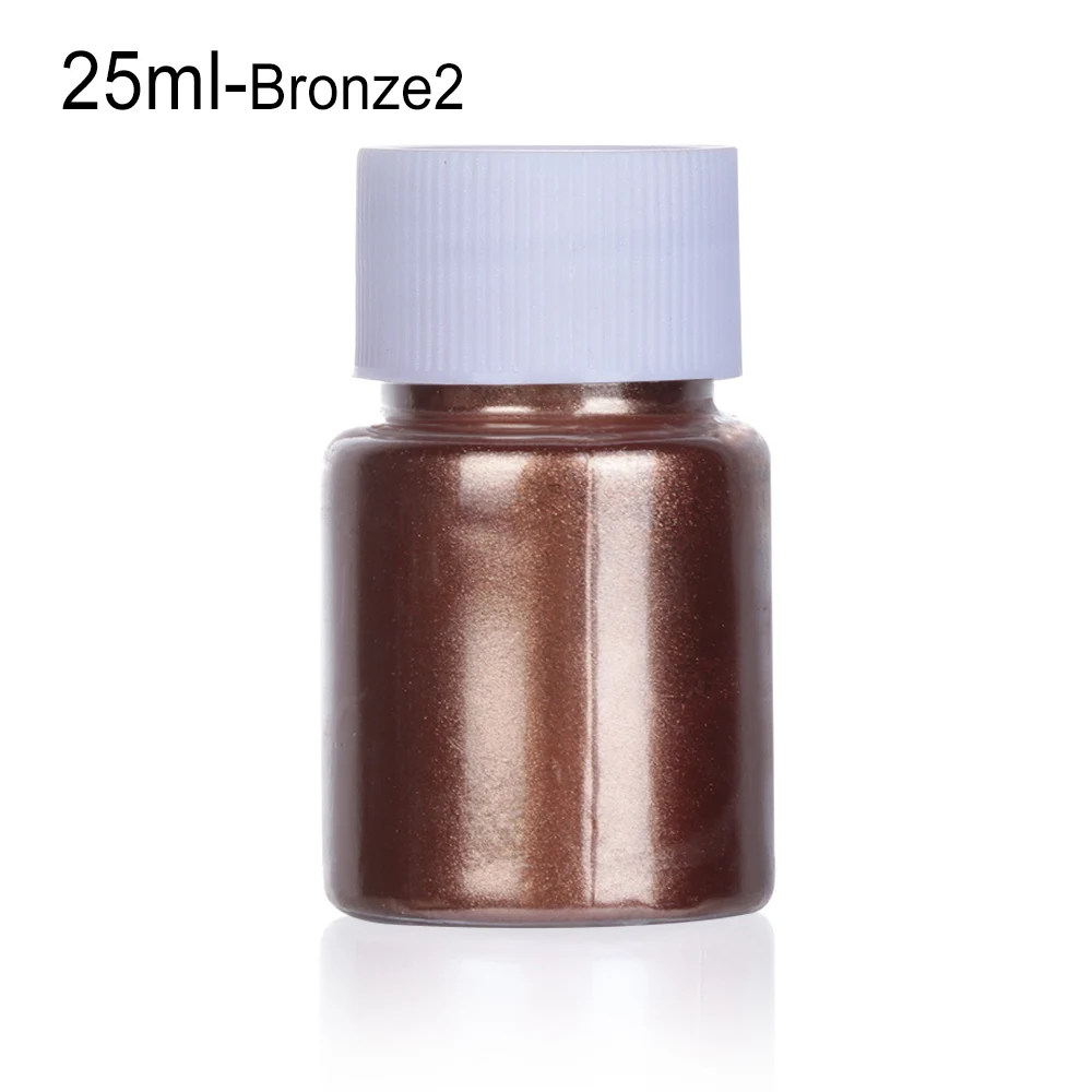 Bronze2 10 г мыло краситель мерцающий Слюда Порошок пигменты для самостоятельного изготовления мыла для ванны бомба косметические свечи вечерние тени для век изделия из смолы - Цвет: Bronze2