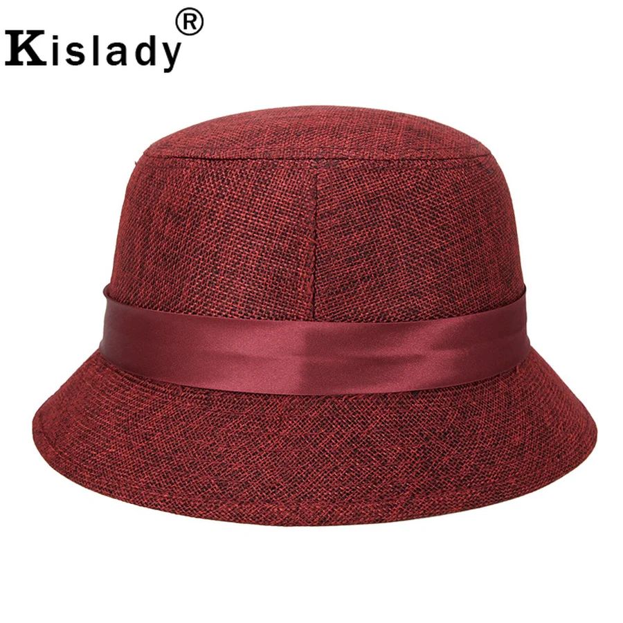 Модные элегантные фетровая шляпка шерстяная Шапки для Для женщин из нескольких