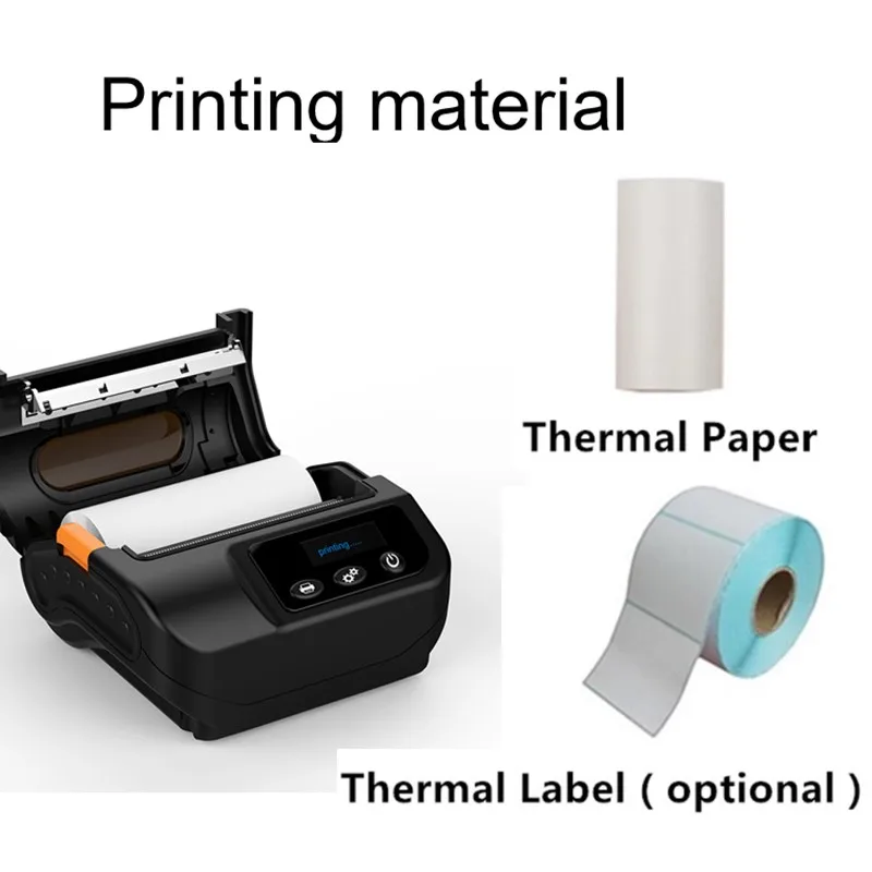 Bluetooth термальный принтер 80 мм беспроводной штрих кода|Принтеры| |