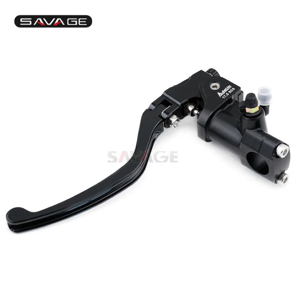 Brake Lever Радиальный главный цилиндр тормозной системы тормозной рычаг и Гидравлический Тормозной Масляный шланг стальной Плетеный Мотоцикл Левый трюк велосипед универсальный - Цвет: Brake Lever
