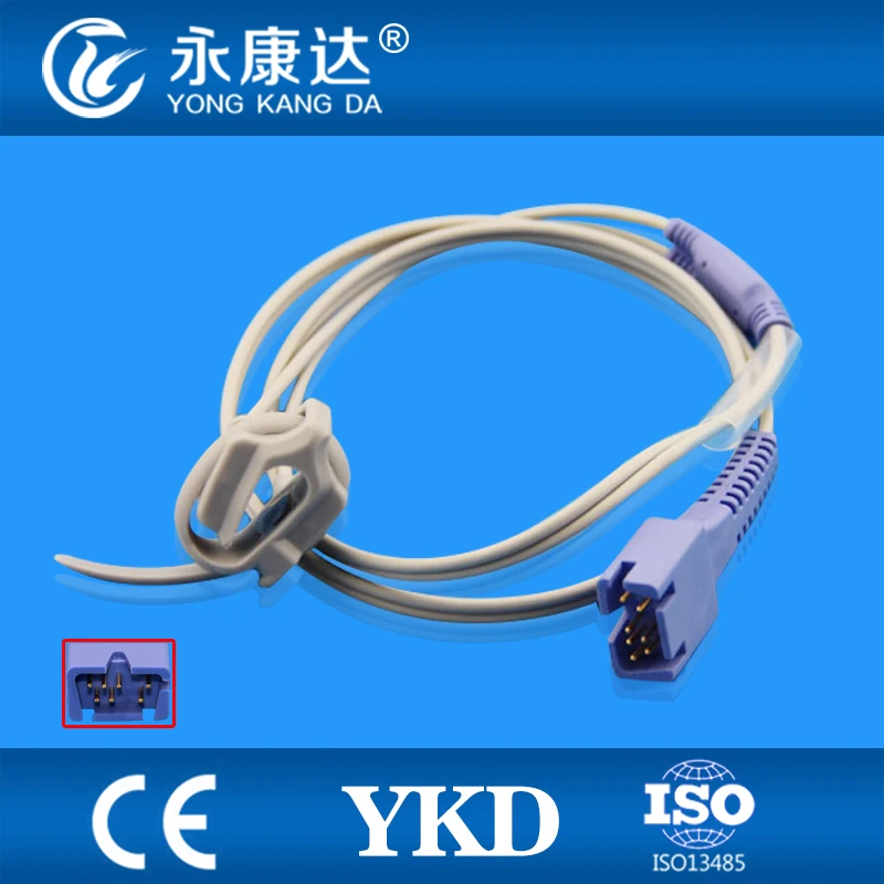 Бесплатная доставка для 7Pin Masimo Mindray T8 Neonate Wrap SPO2 Probe Sensor 1 м |