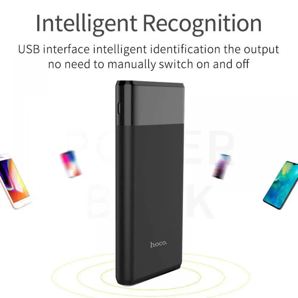 Беспроводное зарядное устройство HOCO Мощность банка 12000 мА/ч Портативный power Bank Quick