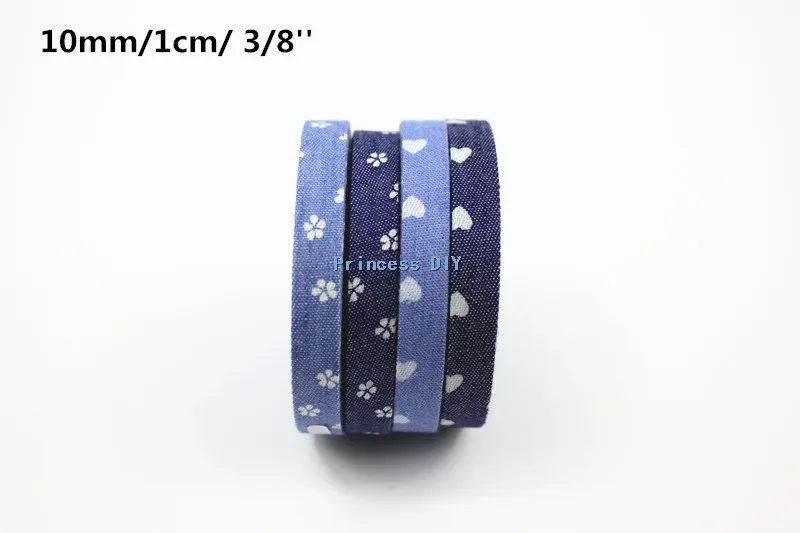 5 м/лот 10 мм 25 40 ковбойский джинсовый цветок с рисунком в виде сердца для ношения