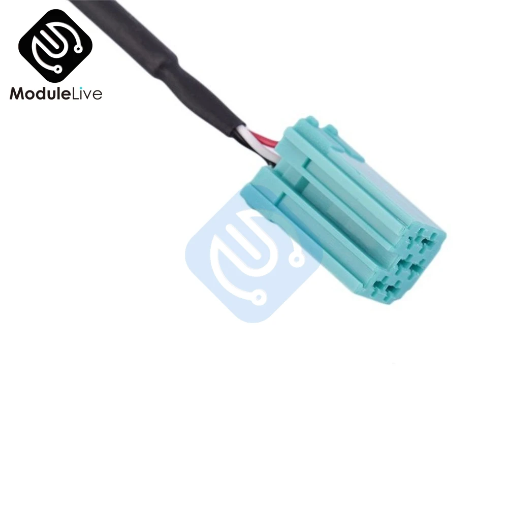 Переходник с Micro USB на 3 5 мм Mini ISO 1M Jack Aux аудиокабель для подключения Renault Clio Megane 2005