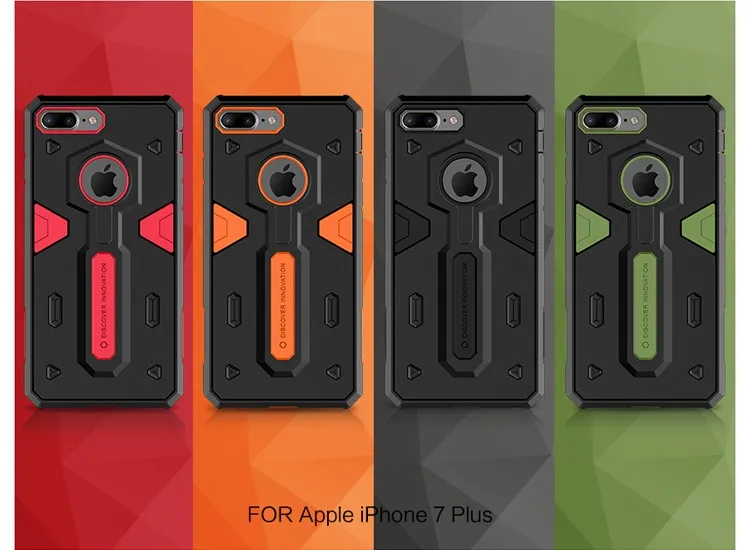 Противоударный защитный чехол для iphone 7 7 plus 6 6s plus iphone 7 iphone 8 plus iphone X XR XS Max чехол NILLKIN Defender 2 задняя крышка