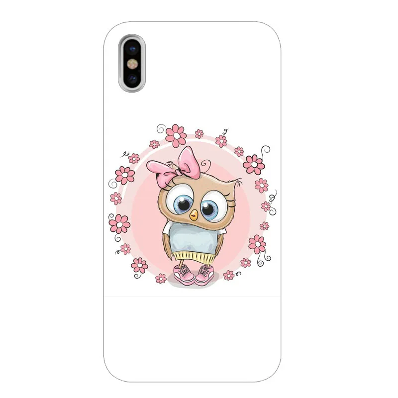 Милый мягкий прозрачный чехол для iphone5 11 11PRO MAX se 6 6s 8 plus 7 Plus X XR XS|Сумки телефона| |