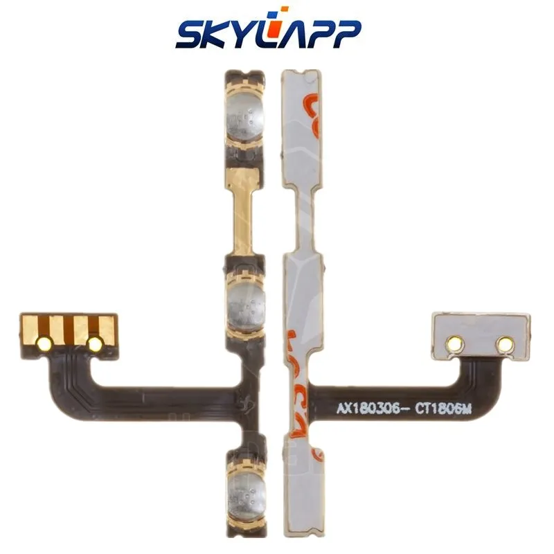 Плоский кабель для Xiaomi Redmi Note 5 пусковая кнопка Разъем Гибкая лента гибкий плоский кабель Бесплатная доставка