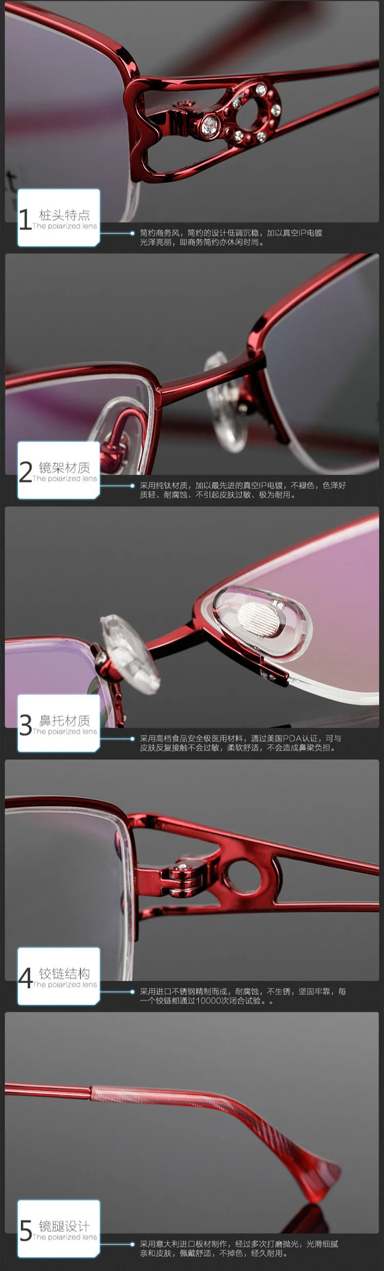 Brightzone ультра-светильник полуобода элегантность чистый титан близорукость Oculos оптическая близорукость по рецепту очки для глаз модная оправа
