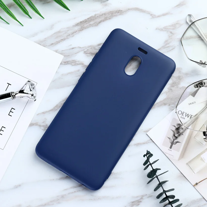 Матовые силиконовые чехлы для Meizu 15 PLAY Plus M6 M5 M3 Note Mini 3S M5C A5 M5S E2 Pro 7 6 MX6 черные