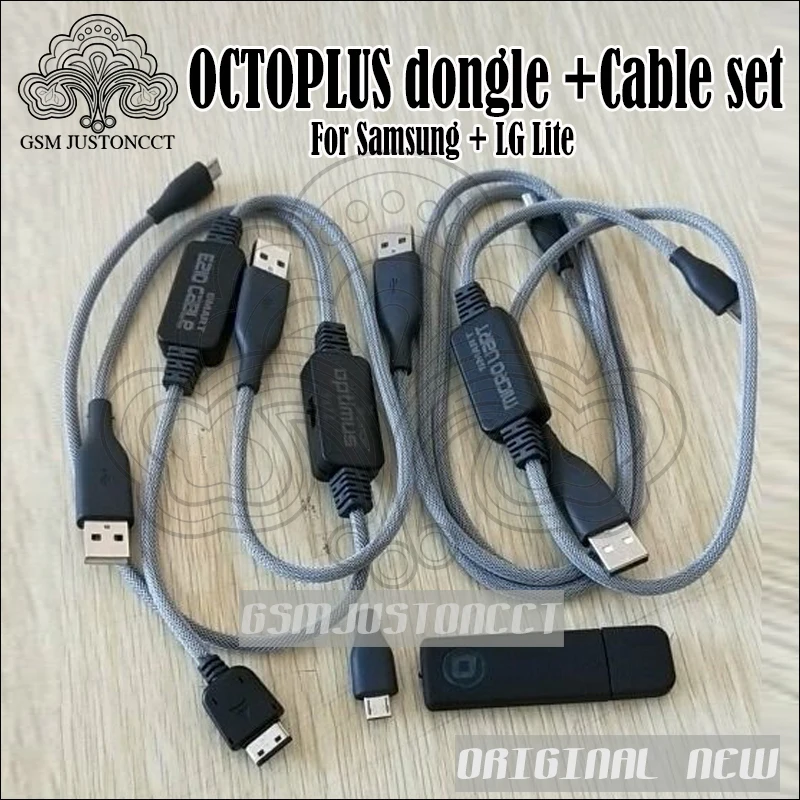 100% Оригинальный Новый адаптер Octoplus для Sam + LG Lite Micro USB кабель UART E210 i9000 загрузка JIG