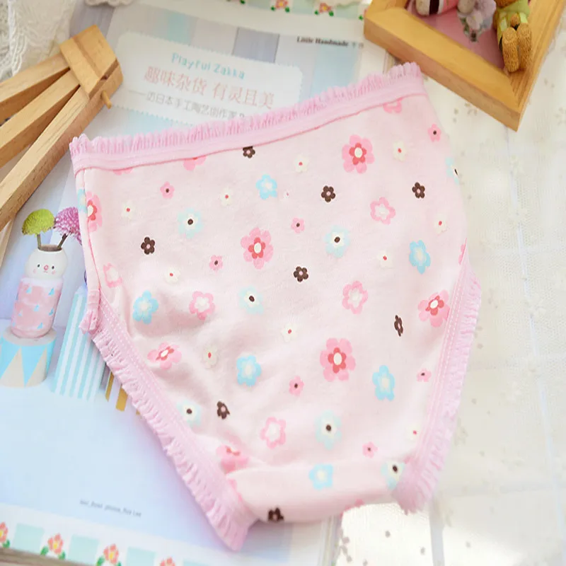 4 шт./Лот хлопковые трусы для девочек 2 10 лет|girls underwear cotton|baby girl underweargirls |