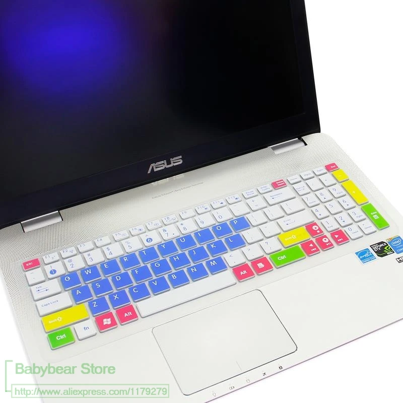 Силиконовый защитный чехол для клавиатуры ноутбука 17 3 дюйма Asus X750J X750I X750Dp X750Jb X750In